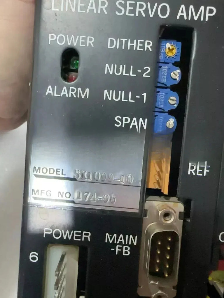 YUKEN SK1099-10 Servo Amplifier - Industrial Grade, Used - ZYYKZ Test Equipment