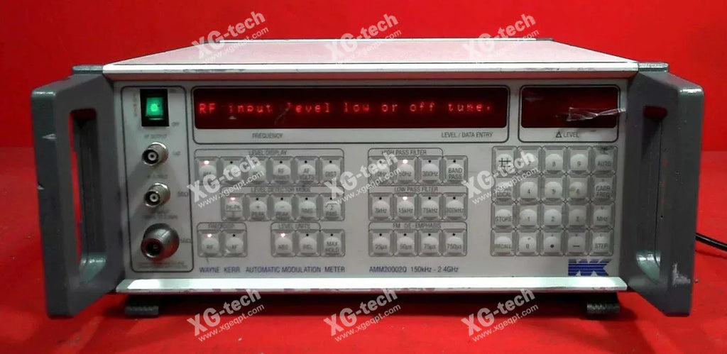Wayne Kerr AMM20002Q Automatic Modulation Meter 150 kHz - 2.4 GHz - ZYYKZ Test Equipment