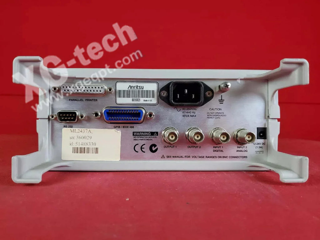 Anritsu ML2437A Power Meter 10 MHz to 110 GHz, -70 to +47 dBm - ZYYKZ Test Equipment