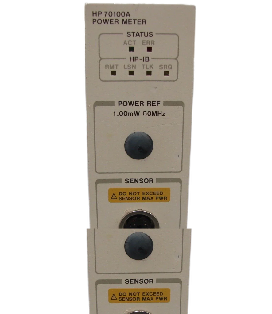 Agilent 70100A RF Power Meter - ZYYKZ Test Equipment