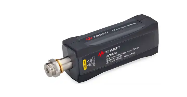 Keysight L2064XA 10 MHz to 40 GHz LAN Wide Dynamic Range Peak and Average Power Sensor