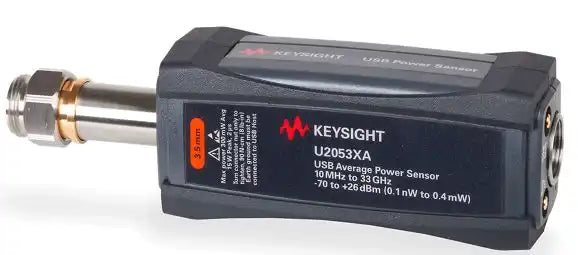 U2053XA USB Wide Dynamic Range Average Power Sensor - 10 MHz to 33 GHz