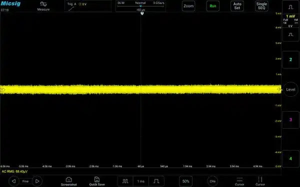 Micsig MHO 3 Series High Resolution Oscilloscope - 250MHz to 500MHz, 4 Channels