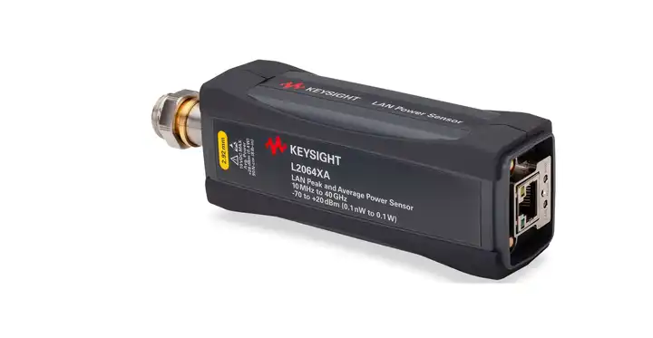 Keysight L2064XA 10 MHz to 40 GHz LAN Wide Dynamic Range Peak and Average Power Sensor