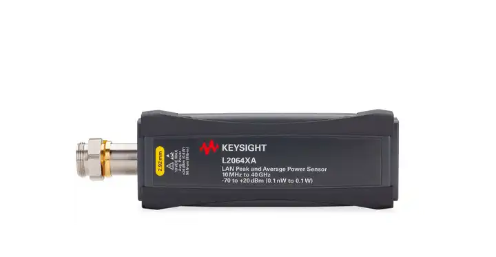 Keysight L2064XA 10 MHz to 40 GHz LAN Wide Dynamic Range Peak and Average Power Sensor