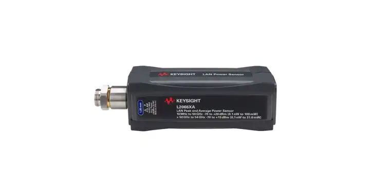 Keysight L2066XA 10 MHz to 54 GHz LAN Wide Dynamic Range Peak and Average Power Sensor