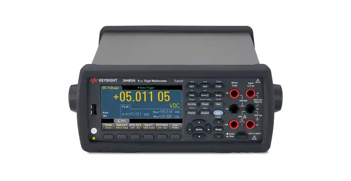 Keysight 34465A Digital Multimeter - Six-and-a-Half-Digit Basic Truevolt