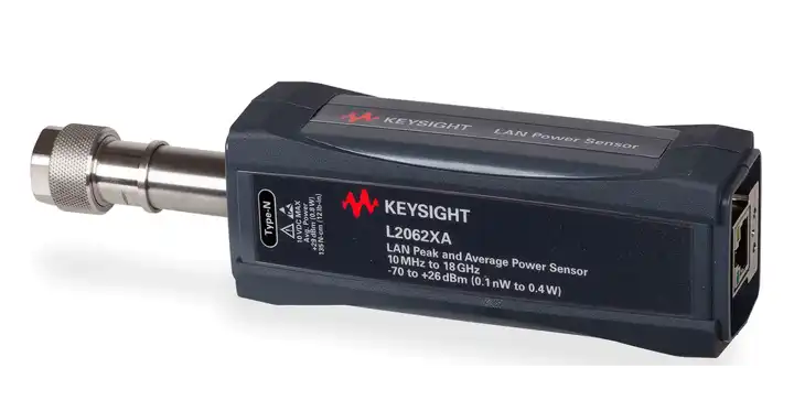 Keysight L2062XA 10 MHz to 18 GHz LAN Wide Dynamic Range Average and Peak Power Sensor