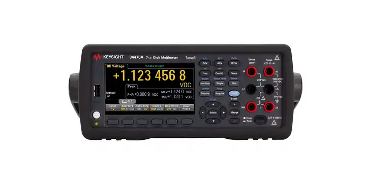 Keysight 34470A Truevolt Digital Multimeter - 7.5 Digits Precision