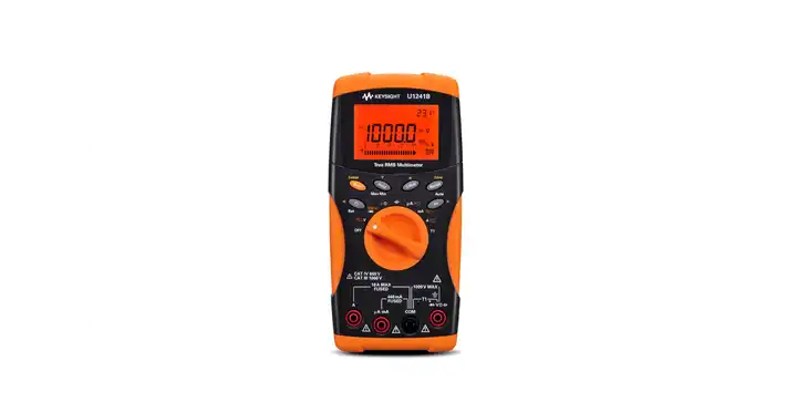 Keysight U1242C Handheld Digital Multimeter - 4 Digit, IP67 Rated