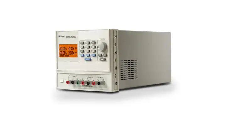 Keysight U8032A Triple Output DC Power Supply - 60V/3A (2x) and 5V/3A, 375W