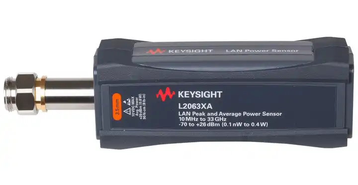 Keysight L2063XA LAN Wide Dynamic Range Average and Peak Power Sensor