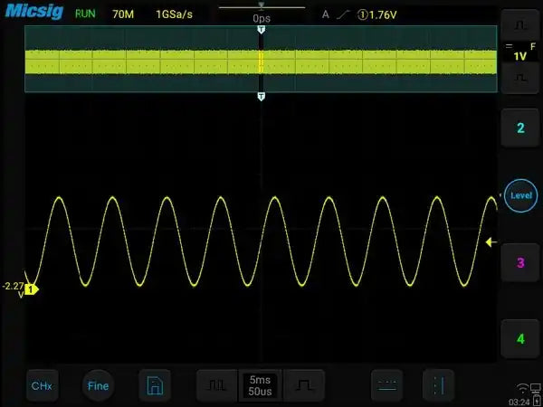 Micsig GEN 4 STO Series Tablet Oscilloscope - 100MHz to 200MHz, 2/4 Channels