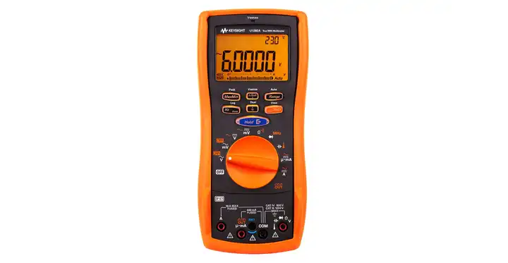 Keysight U1282A Handheld Digital Multimeter - 4.5 Digits, IP67 Rated