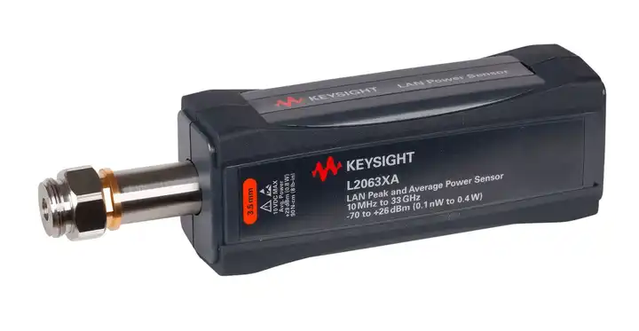 Keysight L2063XA LAN Wide Dynamic Range Average and Peak Power Sensor