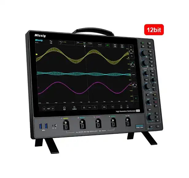 Micsig MHO 3 Series High Resolution Oscilloscope - 250MHz to 500MHz, 4 Channels