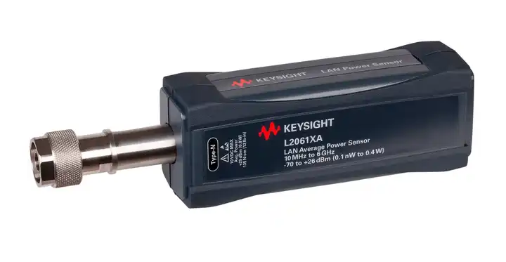 Keysight L2061XA 10 MHz to 6 GHz LAN Wide Dynamic Range Average and Peak Power Sensor