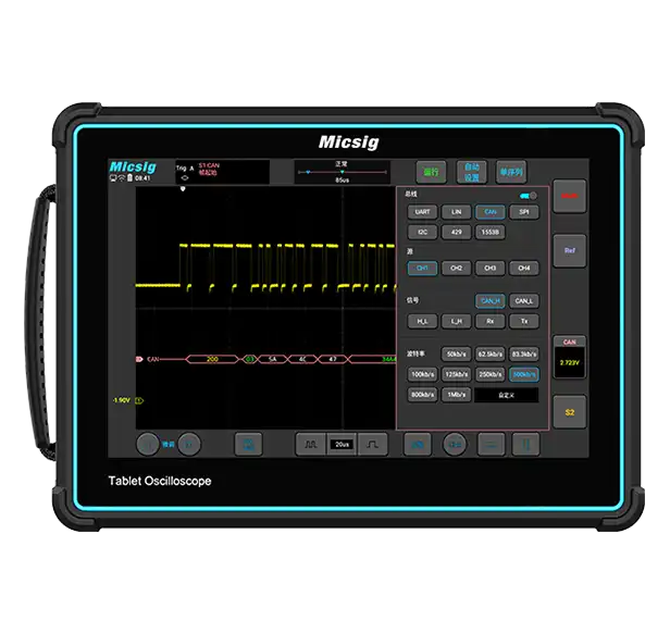 Micsig GEN 4 Tablet Oscilloscope TO Series - 100MHz to 300MHz, 2/4 Channels