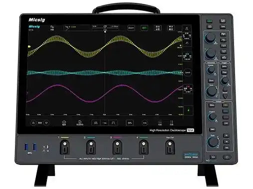 Micsig MHO 3 Series High Resolution Oscilloscope - 250MHz to 500MHz, 4 Channels