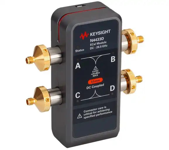 Keysight N4433D RF Electronic Calibration Module (ECal) - 4-Port, DC/300 KHz to 26.5 GHz