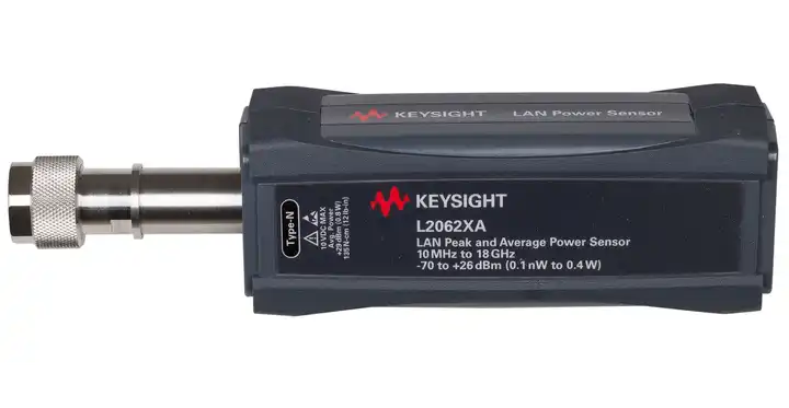 Keysight L2062XA 10 MHz to 18 GHz LAN Wide Dynamic Range Average and Peak Power Sensor