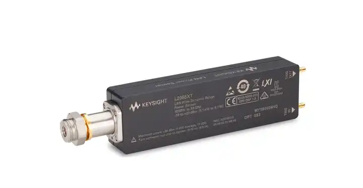 Keysight L2065XA 10 MHz to 50 GHz LAN Wide Dynamic Range Peak and Average Power Sensor