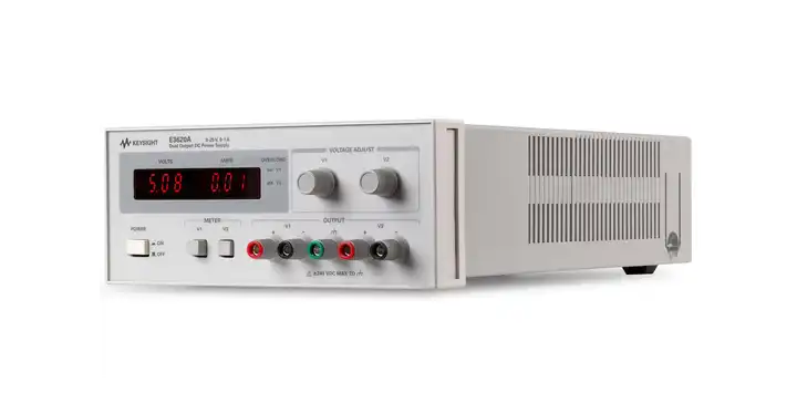 Keysight E3620A 50W Dual Output Power Supply - Two 25V, 1A Outputs