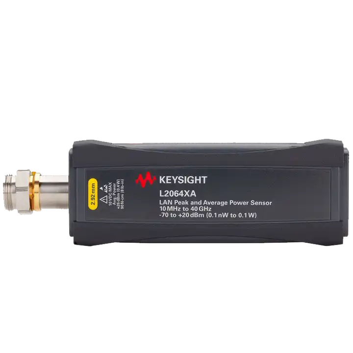 Keysight L2064XA 10 MHz to 40 GHz LAN Wide Dynamic Range Peak and Average Power Sensor