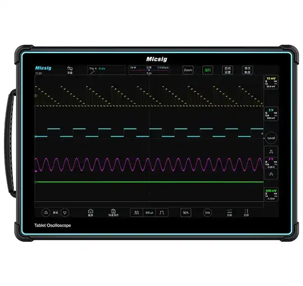 Micsig GEN 5 Tablet Oscilloscope ETO Series - 350MHz to 500MHz, 4 Channels
