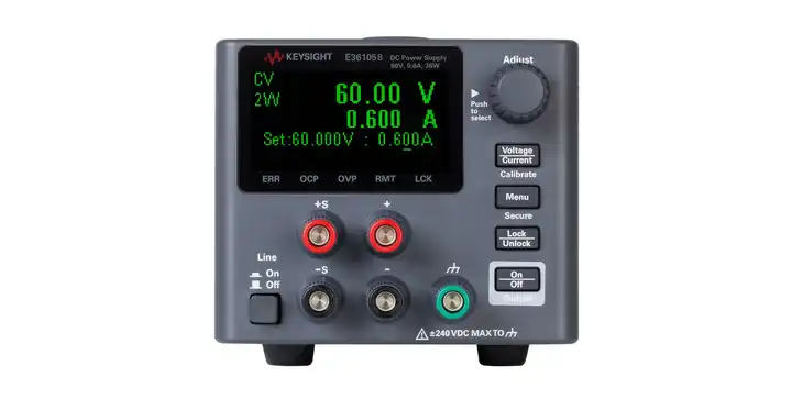 Keysight E36105B DC Power Supply - 60V, 0.6A, 36W