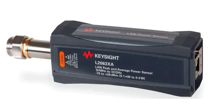 Keysight L2063XA LAN Wide Dynamic Range Average and Peak Power Sensor