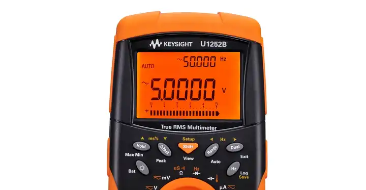 Keysight U1250 Series Handheld Multimeter - Four-and-a-Half-Digit Precision