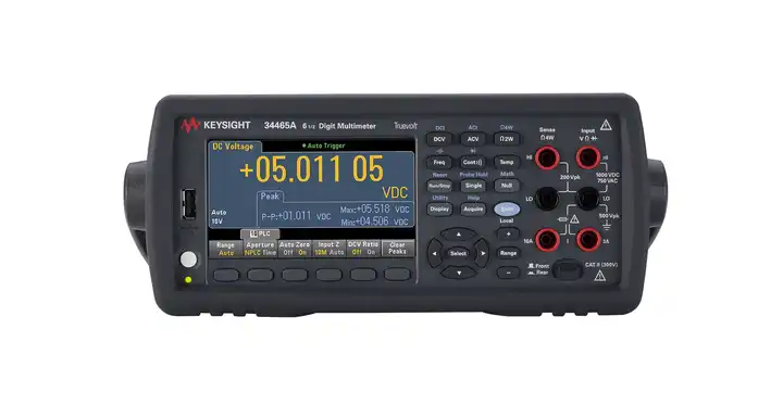 Keysight 34465A Digital Multimeter - Six-and-a-Half-Digit Basic Truevolt