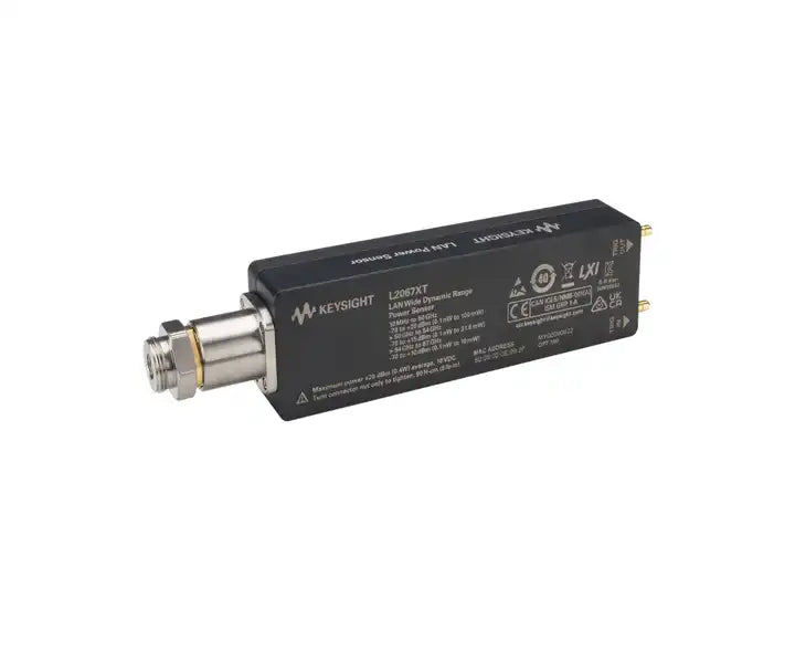 Keysight L2067XT 10 MHz to 67 GHz LAN Thermal Vacuum Compliance Power Sensor