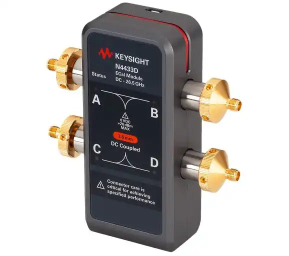 Keysight N4433D RF Electronic Calibration Module (ECal) - 4-Port, DC/300 KHz to 26.5 GHz