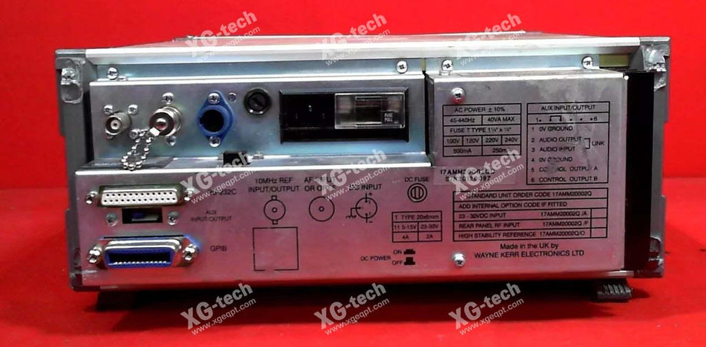 Wayne Kerr AMM20002Q Automatic Modulation Meter 150 kHz - 2.4 GHz - ZYYKZ Test Equipment