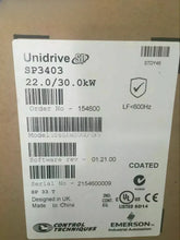 Load image into Gallery viewer, Emerson Control Techniques Unidrive SP3403 Inverter Drive - ZYYKZ Test Equipment