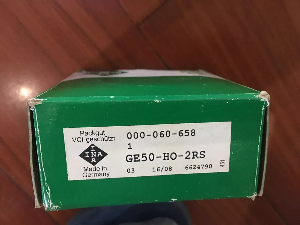 INA GE50-HO-2RS Heavy Duty Spherical Roller Bearing - ZYYKZ Test Equipment