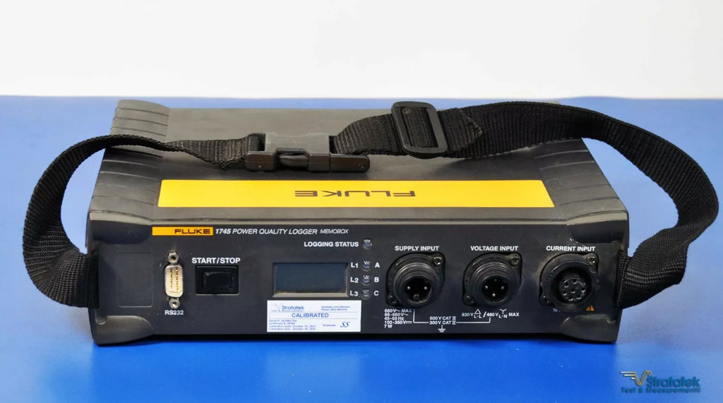 Fluke 1745 Three Phase Power Quality Logger - Calibrated 3Ph PQLogger