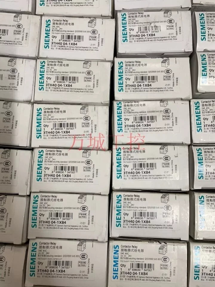 Siemens 3TH4004-1XB4 Industrial Control Relay - ZYYKZ Test Equipment