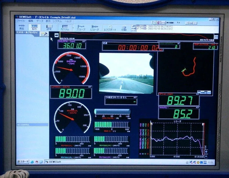 DEWETRON DEWE2012 32-Channel 16-Bit Multimedia Data Logger - ZYYKZ Test Equipment