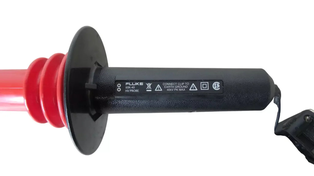 Fluke 80K-40 High Voltage Probe, 40 kV Max Voltage - ZYYKZ Test Equipment