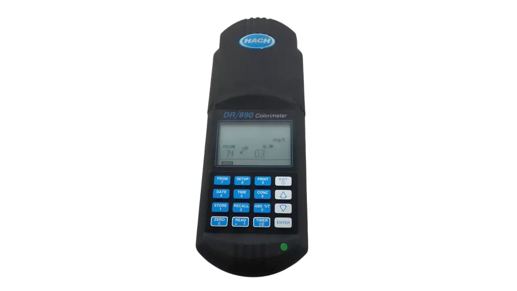 Hach DR/890 Portable Handheld Colorimeter for Accurate Water Testing - ZYYKZ Test Equipment