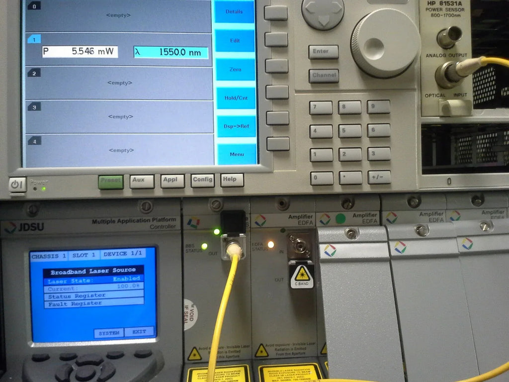 JDSU Fiber Laser Test Set for Optical Network Diagnostics - ZYYKZ Test Equipment