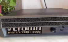 Load image into Gallery viewer, Crown MacroTech 5000i Dual Channel Power Amplifier - 2500W RMS per Channel - ZYYKZ Test Equipment
