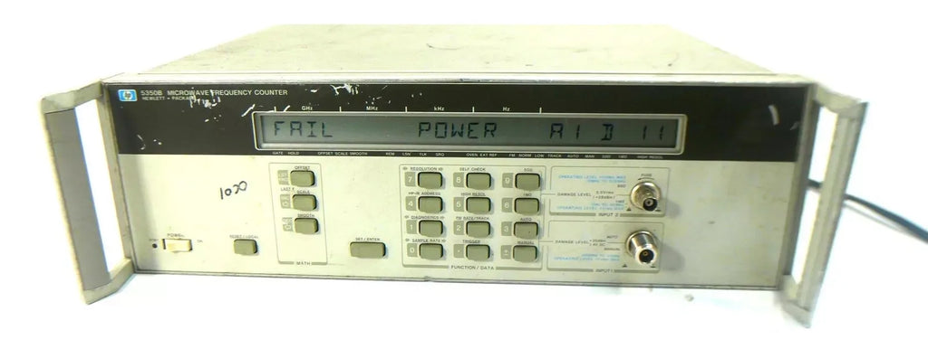 HP 5350B Microwave Frequency Counter with High Precision Measurement - ZYYKZ Test Equipment
