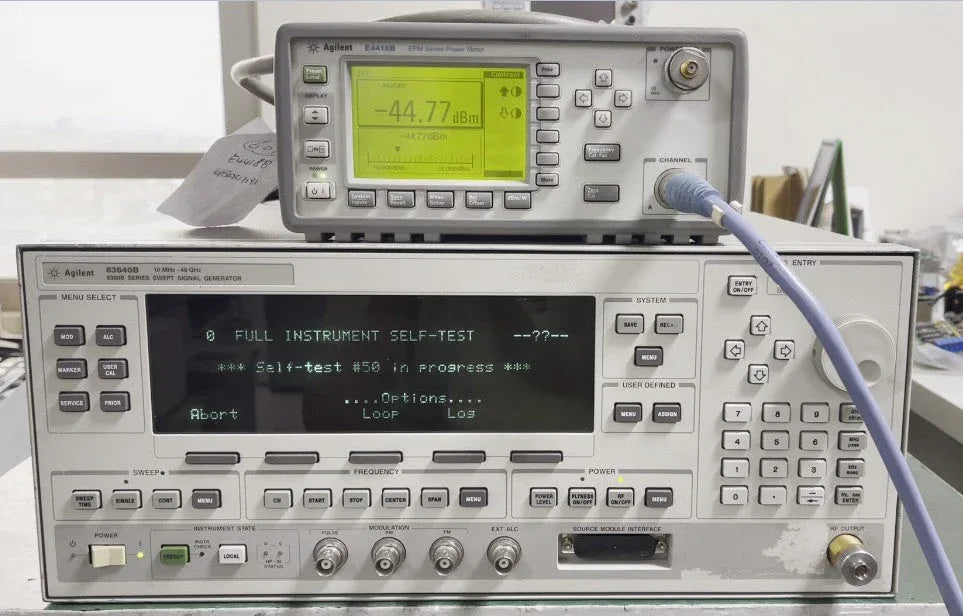 Agilent 83640B Synthesized Swept Signal Generator, 10MHz-40GHz, Option 001 - ZYYKZ Test Equipment