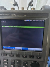 Load image into Gallery viewer, Keysight Agilent Fieldfox N9923A Calibrated Vector Network Analyzer 6 GHz - ZYYKZ Test Equipment