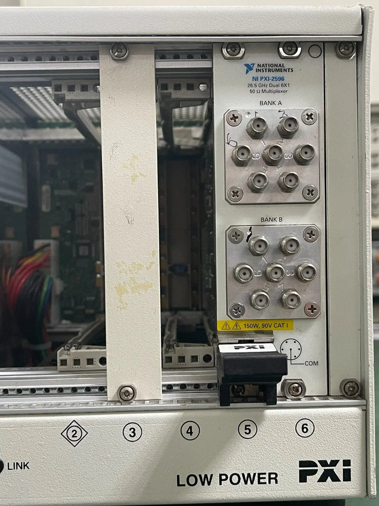 National Instruments PXI-2596 26.5GHz Dual 6X1 Multiplexer with PXI-1033 Chassis - ZYYKZ Test Equipment