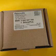 Load image into Gallery viewer, Rexroth VE2/D-60 Hydraulic Cylinder Stop Valve 3842547785 - ZYYKZ Test Equipment